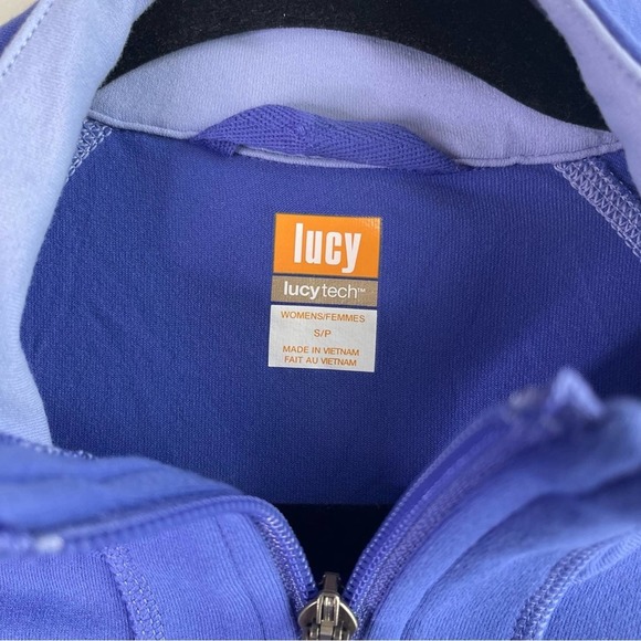 Lucy purple ultimate power zip up‎ jacket size small - Picture 7 of 7